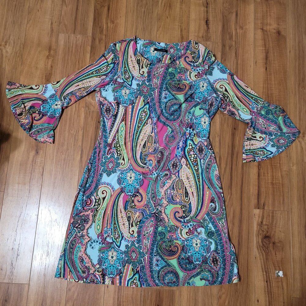 Tommy Hilfiger Bell-sleeved Dress
